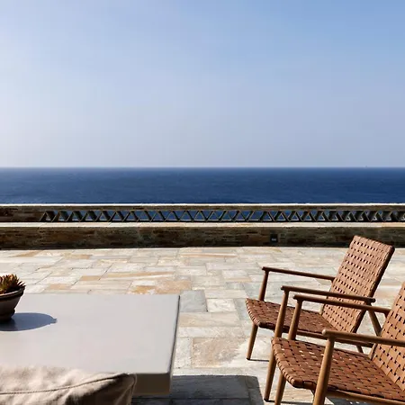 Gaia, Beachfront, Plunge Pool & Sunset By Explore Andros Aprovaton