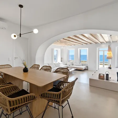 Gaia, Beachfront, Plunge Pool & Sunset By Explore Andros Aprovaton