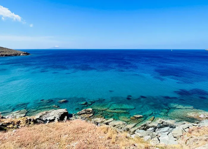 Gaia, Beachfront, Plunge Pool & Sunset By Explore Andros *
