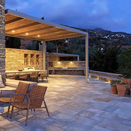 Gaia, Beachfront, Plunge Pool & Sunset By Explore Andros Hébergement de vacances