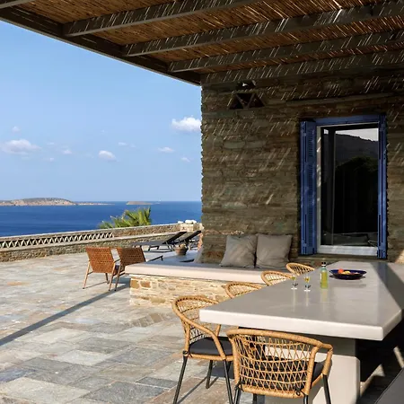 Gaia, Beachfront, Plunge Pool & Sunset By Explore Andros *