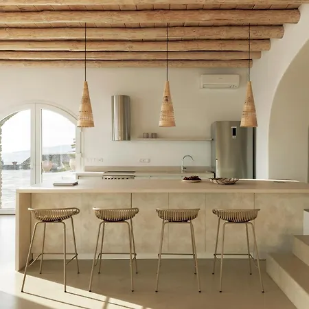 Gaia, Beachfront, Plunge Pool & Sunset By Explore Andros Hébergement de vacances *