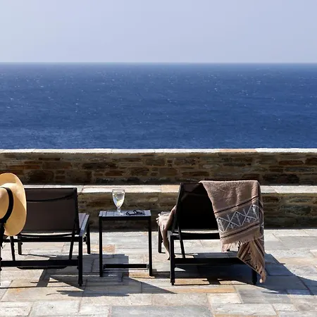 Gaia, Beachfront, Plunge Pool, Sunset Views By Explore Andros Holiday home Aprovaton