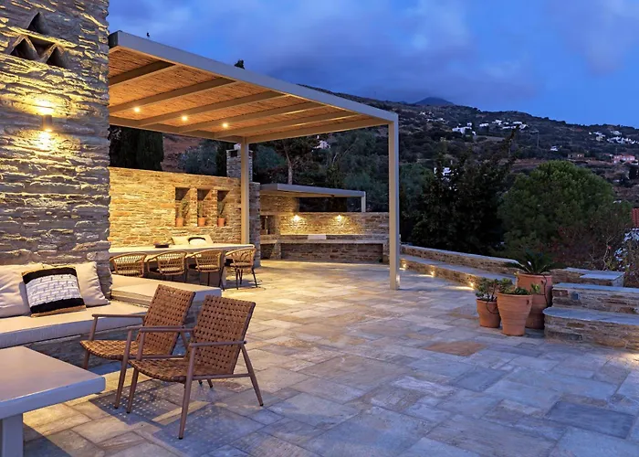 Gaia, Beachfront, Plunge Pool & Sunset By Explore Andros Casa vacanze