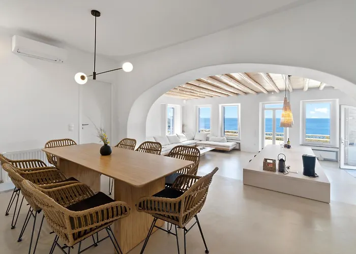 Gaia, Beachfront, Plunge Pool & Sunset By Explore Andros Aprovaton