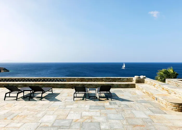 Gaia, Beachfront, Plunge Pool & Sunset By Explore Andros Casa vacanze