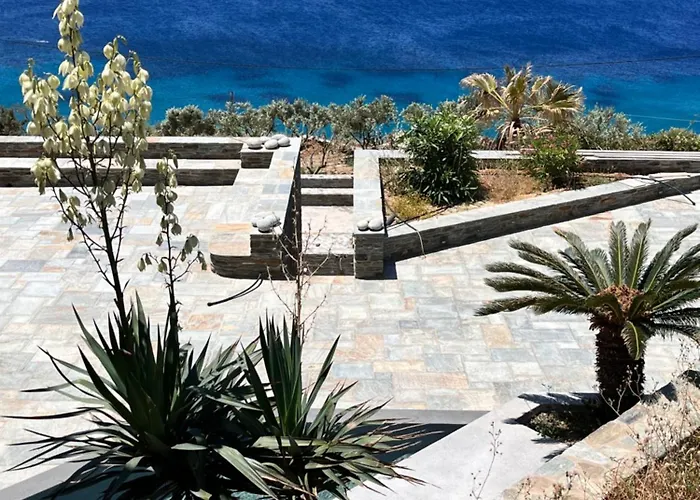 Gaia, Beachfront, Plunge Pool & Sunset By Explore Andros *