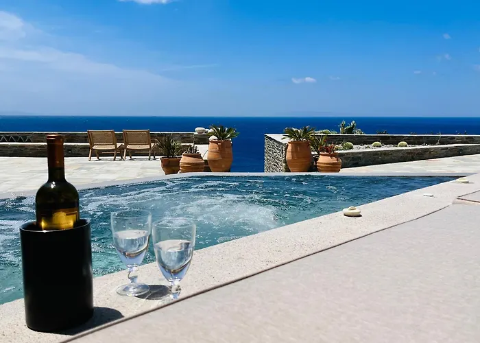 Gaia, Beachfront, Plunge Pool & Sunset By Explore Andros